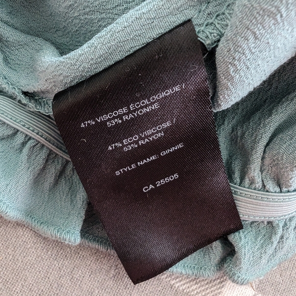 NWOT Noize Matching Ginnie Crop Top and Magnolia Shorts Set in Surf Green - Picture 5 of 5